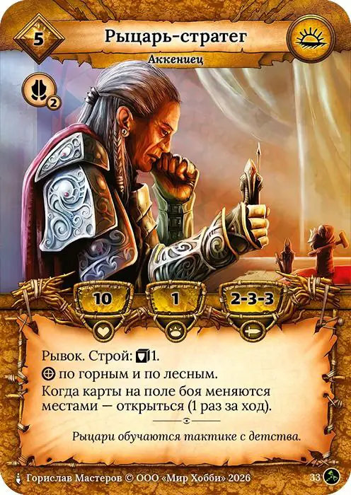 Рыцарь-стратег